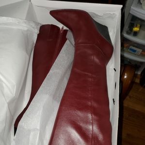 Nine West wedge heel boots